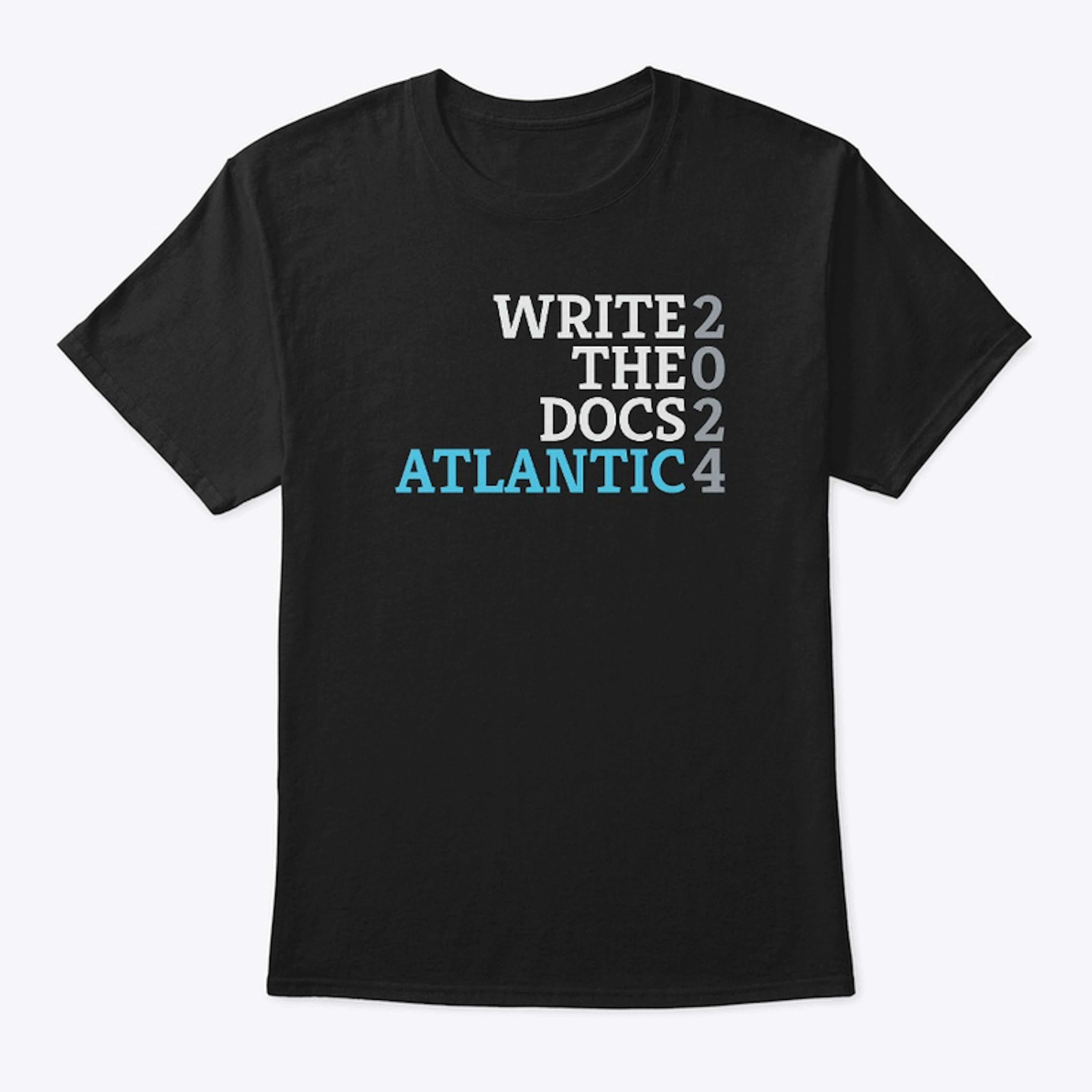 Write the Docs Atlantic 2024 Shirts